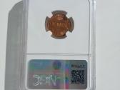JAV 1963 D Lincoln cent Ngc - nuotraukos Nr. 3