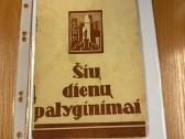 Šių dienų palyginimai 1936