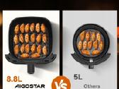 Gruzdintuvė Aigostar 8,8l XXL 2200w - nuotraukos Nr. 11