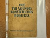 Apie Tsr Sąjungos konstitucijos projektą 1945