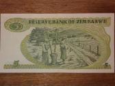 Zimbabvės 5 $ banknotas - nuotraukos Nr. 2