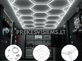 Hexagon LED korio formos apšvietimas su rėmu - nuotraukos Nr. 3