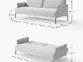 Sofa - lova (3-vietė)