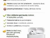 Ausinės Pro 3, Pro 2 2026 1:1 Atsiliepimai, Akcija - nuotraukos Nr. 2