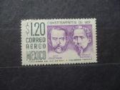 1956 m. oro paštas – užrašyta „Constituyentes ,Mhn