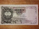 Latvijos 10 latu banknotas