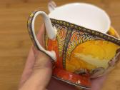 Aladenko fine bone china puodeliai su lėkštutėmis - nuotraukos Nr. 10