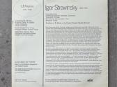 Igor Strawinsky lp vinilas vinilinė plokštelė - nuotraukos Nr. 2