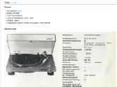 Patefonas Sony Ps 4300 JVC Ql-f6 Sony Ps-t30 - nuotraukos Nr. 10