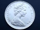 1 doleris 1966m. Kanada sidabras - nuotraukos Nr. 2