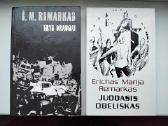 E. M. Remarkas. Trys draugai. Juodasis obeliskas