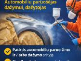 Jieskomas automobiliu paruosejas dazymui,dazytojas
