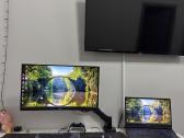 1-2 Monitorių Laikiklis Stovas / Monitor Arm - nuotraukos Nr. 2