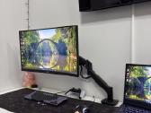 1-2 Monitorių Laikiklis Stovas / Monitor Arm