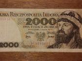 Lenkijos 2.000 zlotų banknotas