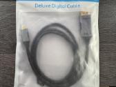 Displayport 2.1 8k 1m medžiaginis laidas