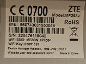 Modemas Zte Mf253v