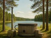 Parduodam, gaminam lauko kubilus/hot tub - nuotraukos Nr. 6