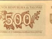 Litai, talonai, rubliai