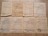 Mokesčių kvitai 1972 Lietuva