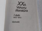 XX a. Vakarų literatūra - nuotraukos Nr. 2