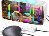 Vibruojantis Rgb žadintuvas sunkiai miegantiems