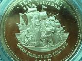 Moneta Bahamas 1987m. 10 dollars, sidabras