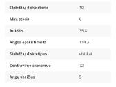 Bosch stabdžių diskai - nuotraukos Nr. 7