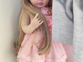 Didelė rožinė princesė reborn lėlė - nuotraukos Nr. 10