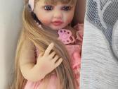 Didelė rožinė princesė reborn lėlė - nuotraukos Nr. 11