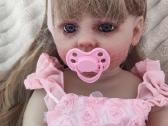 Didelė rožinė princesė reborn lėlė - nuotraukos Nr. 20