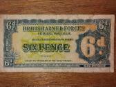Anglijos 6 pencu banknotas
