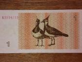Lietuvos 1 talono banknotas