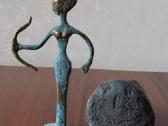 Žalvarinė statulėlė Artemidė - Medžioklės deivė - nuotraukos Nr. 21
