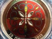 Moneta Canada 2015m. 25 dollars, sidabras
