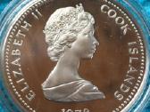 Moneta Cook islands 1978m. 10 dollars, sidabras - nuotraukos Nr. 2