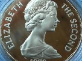 Moneta Ascension island 1978m. 1 krona, sidabras - nuotraukos Nr. 2