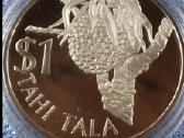 Moneta Tokelau 1978m. 1 dollar, sidabras