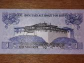 Butano 1 ngultrum banknotas