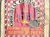 Antikvarinis sieninis Gustav Becker laikrodis - nuotraukos Nr. 2