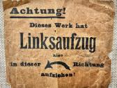 Antikvarinis sieninis Gustav Becker laikrodis - nuotraukos Nr. 3