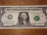 JAV 1 $ banknotas