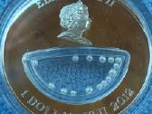 Moneta Fiji 2012m. 1 dollar, silver(999), 20g - nuotraukos Nr. 2