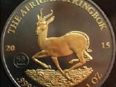 Moneta Gabon 2015m, 1000 franks, sidabras(.999)