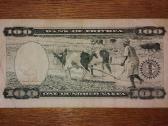 Eritrėjos 100 nakfa banknotas - nuotraukos Nr. 2