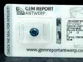 1 vnt. deimantas (apdorotas spalvotai) - 1,14 ct. - nuotraukos Nr. 6