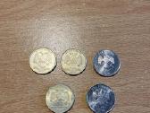 5 vienetai monetos 2 rubliai - nuotraukos Nr. 2