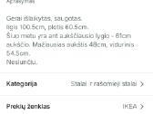 Vaikiškas stalas Ikea + spintelė dovanų - nuotraukos Nr. 5