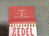 Rem. Degtukų dėžutė knygelė Zedel - nuotraukos Nr. 3