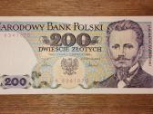 Lenkijos 200 zlotų banknotas
